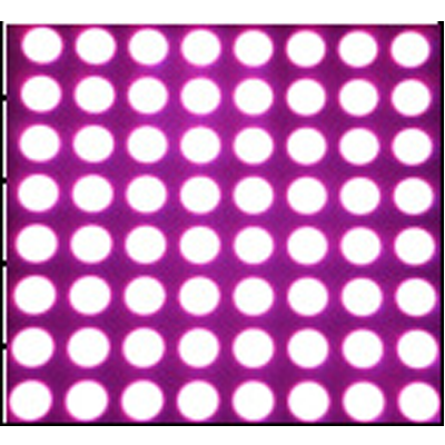 LED点阵 点阵 点阵模块 紫色 XR-D788AV