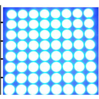 LED点阵 点阵 点阵模块 蓝光 XR-D1588AB